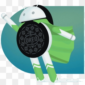 Transparent Android Kitkat Logo Png - Android Oreo Logo Png, Png Download - android kitkat logo png