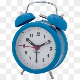 Alarm Clock Png - Black Analog Alarm Clock, Transparent Png - clock.png
