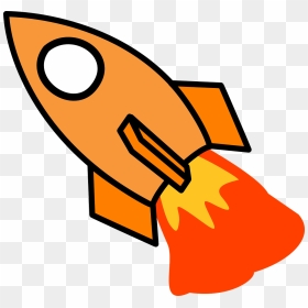 Cartoon Fire 1, Buy Clip Art - Rocket Clip Art, HD Png Download - rocketship png