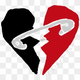 Safety Pin Heart Png - 5 Seconds Of Summer Safety Pin, Transparent Png - 5sos png