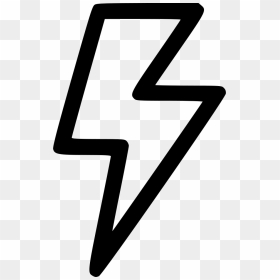 Weather Thunder Storm Crash Electricity Lightning - White Thunder Logo Png, Transparent Png - thunder lightning png