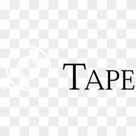Tape Logo Black And White - Magic, HD Png Download - black tape png