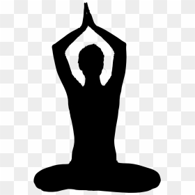 Yoga Clipart Black And White - Yoga Png, Transparent Png - yogi png