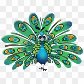 Peacock Png - Transparent Background Peacock Clipart, Png Download - peacock clipart png