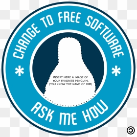 Change To Free Software - Circle, HD Png Download - change icon png