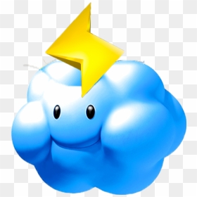 Mario Kart Thunder Cloud , Png Download - Mario Kart 8 Thundercloud, Transparent Png - thunder lightning png