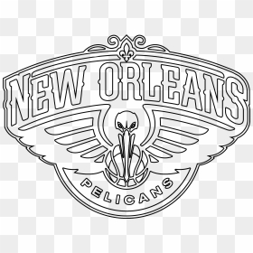 New Orleans Pelicans Logo Png Transparent & Svg Vector - New Orleans Pelicans Vector, Png Download - pelican png