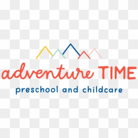 Adventure Time Primary Logo Poppy And Bl, HD Png Download - adventure time logo png
