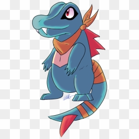 Pokemon Mystery Dungeon By Bluewarrior-cats - Pokemon Mystery Dungeon Totodile, HD Png Download - totodile png