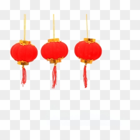 Chinese New Year Png - Red Lanterns Png Chinese, Transparent Png - red ornament png