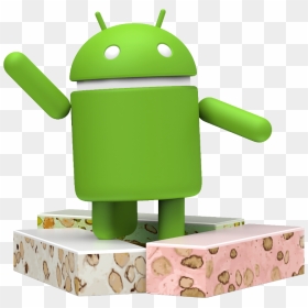 Android Nougat - Android Nougat Logo Png, Transparent Png - android marshmallow logo png
