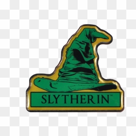 Sorting Hat Transparent Images Png - Harry Potter Stickers Slytherin, Png Download - fancy label png