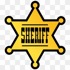 Badge Police Officer Sheriff Clip Art - Sheriff Badge Clipart, HD Png Download - sheriff badge png