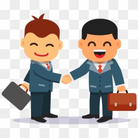Professional Partnership Clipart - Business Partner Clipart, HD Png Download - handshake icon png