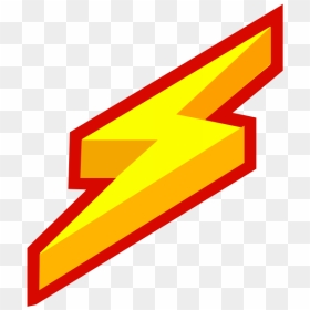 Image Of Electricity Spark Orange Icon - Cartoon Transparent Lightning Png, Png Download - orange arrow icon png