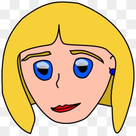 Girls Face Clip Art - Face Of Mother Cartoon, HD Png Download - girl face png