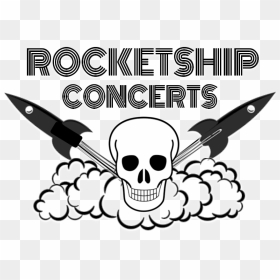 Rocketship Concerts Logo Png - Cartoon Smoke Rocket Launch, Transparent Png - rocketship png