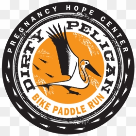 Dirty Pelican Bike Paddle Run, HD Png Download - pelican png