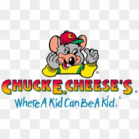 Chuck E Cheese Logo Png Clip Art Black And White - Chuck E Cheese Where A Kid Can, Transparent Png - chuck e cheese png