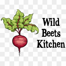 Wild Beets Kitchen Logo - Beet Logo, HD Png Download - beet png