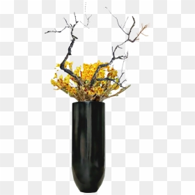 Vase, HD Png Download - beautiful flower vase with flowers png