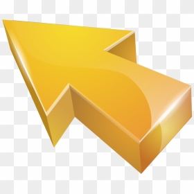 Euclidean Vector Icon Golden - Golden Arrow, HD Png Download - orange arrow icon png