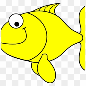 Yellow Fish Clipart Yellow Fish Clip Art At Clker Vector - Yellow Fish Clipart, HD Png Download - fishes png