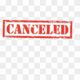 Carmine, HD Png Download - canceled png
