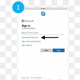 Creating An Account On Skype On Laptop - Microsoft Corporation, HD Png Download - skype icon png