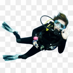 Transparent Diver Png - Scuba Diver Transparent Background, Png Download - scuba diver png