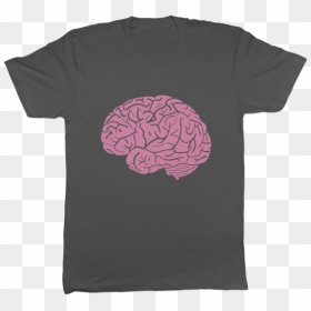 Brain Svg On A Sample Men"s T-shirt - Rihanna Vintage T Shirt, HD Png Download - zombie silhouette png