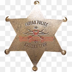 Arizona Indian Police Badge - Badge, HD Png Download - sheriff badge png