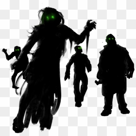 Soldier, HD Png Download - zombie silhouette png