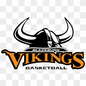 Vikings-logos Transparent - Vikings Basketball Team Logo, HD Png Download - basketball transparent png
