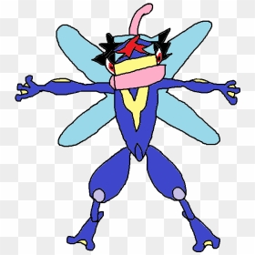 Rainbow , Png Download - Ms Paint Greninja, Transparent Png - ash greninja png