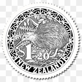 New Zealand Stamps, HD Png Download - round stamp png