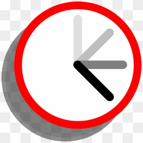 Ticking Clock Frame 2 Clip Art At Clker - Moving Clock Clip Art, HD Png Download - clock.png