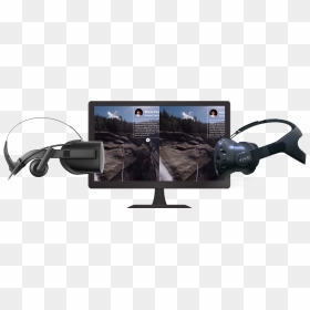 With Wonda Vr It Is Possible To Instantly View Your - Computer Monitor, HD Png Download - oculus rift png