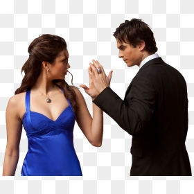 Damon And Elena Ball, HD Png Download - candice accola png