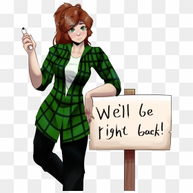 Cartoon, HD Png Download - we'll be right back png