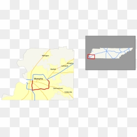 I-240 Tennessee - Map, HD Png Download - tennessee png