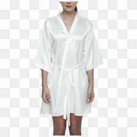 Plain Satin Robe - Cocktail Dress, HD Png Download - robe png
