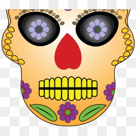 Day Of The Dead Yellow, HD Png Download - day of the dead png