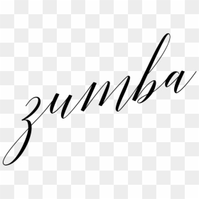 Zumba-02 - Calligraphy, HD Png Download - zumba png