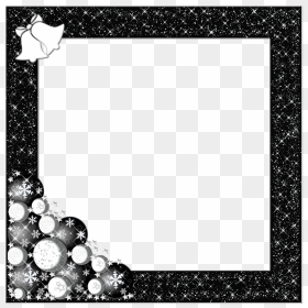 Photo Frame, Photo, Christmas Baubles, Black, Christmas - Christmas Day, HD Png Download - photograph png