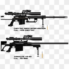 Cheytac M200 Intervention Lrss, HD Png Download - bo2 sniper png