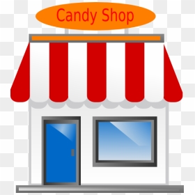 Shop Candy Clipart - Candy Store Front Png, Transparent Png - candy clipart png