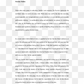 Essay, HD Png Download - the punisher png
