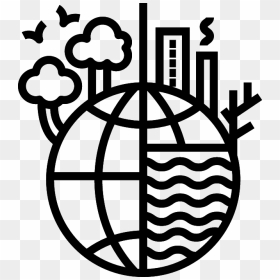 Half Globe Icon , Png Download - Climate Change Icon Png, Transparent Png - change icon png