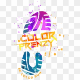 Color Frenzy 5k - Graphic Design, HD Png Download - holi colors powder png